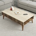 Set mobilier living, Hommy Craft, Milan, PAL, Nuc / Travertin