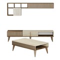 Set mobilier living, Hommy Craft, Milan, PAL, Nuc / Travertin