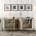 Consola, Hommy Craft, Venedik, 180x78x35 cm, PAL, Nuc / Travertin