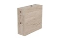 Dulap de baie, Kalune Design, Calencia, 20x55x60 cm, PAL, Travertin
