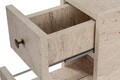 Dulap de baie, Kalune Design, Calencia, 20x55x60 cm, PAL, Travertin