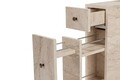 Dulap de baie, Kalune Design, Calencia, 20x55x60 cm, PAL, Travertin