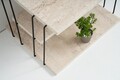 Masuta, Kalune Design, Lifon, 50x33x40 cm, PAL, Travertin / Negru