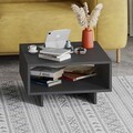Masuta de cafea, Decortie, Hola, 60x32x60 cm, PAL, Antracit