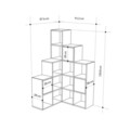 Corp biblioteca, Decortie, Paleo, PAL, Safir / Stejar