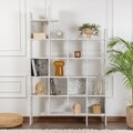 Corp biblioteca, Decortie, Manco, 122x188x25 cm, PAL, Marmura Carrara