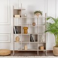 Corp biblioteca, Decortie, Manco, 122x188x25 cm, PAL, Travertin