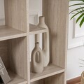 Corp biblioteca, Decortie, Manco, 122x188x25 cm, PAL, Travertin