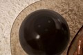 Masuta de cafea, Nordure, Evara, 118x30x75 cm, Sticla temperata, Negru/Bronz