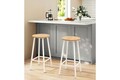 Set masă și scaun de bar (3 piese), Hanah Home, Mola Set 100, Alb