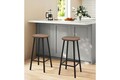 Set masă și scaun de bar (3 piese), Hanah Home, Mola Set 100, Negru