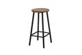 Set masă și scaun de bar (3 piese), Hanah Home, Mola Set 100, Negru