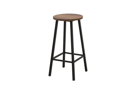 Scaun, Vella, Mola, 32x62x32 cm, PAL, Negru