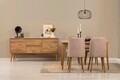 Masa extensibila, Chairs & Console Set (6 Pieces), Vella, Vinuri 01 0900, PAL, Pin Atlantic / Piatră