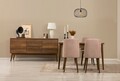 Masa extensibila, Chairs & Console Set (6 Pieces), Vella, Vinuri 01 0900, PAL, Nuc / Piatra