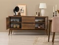 Masa extensibila, Chairs & Console Set (6 Pieces), Vella, Vinuri 01 0900, PAL, Nuc / Piatra