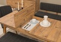 Masa extensibila, Chairs & Console Set (6 Pieces), Vella, Banca Vina 04 1053, PAL, Pin Atlantic / Antracit