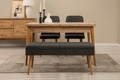 Masa extensibila, Chairs & Console Set (5 Pieces), Vella, Vinuri 02 1053, PAL, Pin Atlantic / Antracit