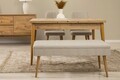 Masa extensibila, Chairs & Console Set (5 Pieces), Vella, Vinuri 02 1005, PAL, Pin Atlantic / Smântână