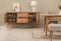 Masa extensibila, Chairs & Console Set (5 Pieces), Vella, Vinuri 02 1005, PAL, Pin Atlantic / Smântână