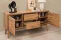 Masa extensibila, Chairs & Console Set (5 Pieces), Vella, Vinuri 02 1048, PAL, Pin Atlantic / Albastru închis