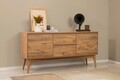 Masa extensibila, Chairs & Console Set (5 Pieces), Vella, Vinuri 02 1048, PAL, Pin Atlantic / Albastru închis