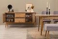 Masa extensibila, Chairs & Console Set (5 Pieces), Vella, Vinuri 02 0701, PAL, Pin Atlantic / Gri
