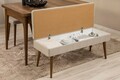 Masa extensibila, Chairs & Console Set (5 Pieces), Vella, Vinuri 02 1005, PAL, Maro/Crem