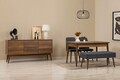 Masa extensibila, Chairs & Console Set (5 Pieces), Vella, Vinuri 02 1048, PAL, Nuc / Albastru închis