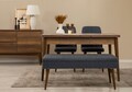 Masa extensibila, Chairs & Console Set (5 Pieces), Vella, Vinuri 02 1048, PAL, Nuc / Albastru închis