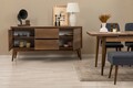 Masa extensibila, Chairs & Console Set (5 Pieces), Vella, Vinuri 02 1048, PAL, Nuc / Albastru închis