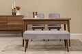 Masa extensibila, Chairs & Console Set (5 Pieces), Vella, Vinuri 02 0701, PAL, Nuc / Gri