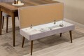 Masa extensibila, Chairs & Console Set (5 Pieces), Vella, Vinuri 02 0701, PAL, Nuc / Gri
