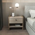 Noptiera, Zena Home, Berlin, 45x45x35 cm, PAL, Nuc / Cordoba