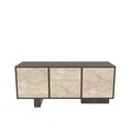 Bufet, Zena Home, Monaco, 150x51 cm, PAL, Nuc / Travertin