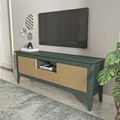 Comoda TV, Zena Home, Verde Modern, 150x59x35 cm, PAL, Verde / Hazeran