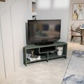 Comoda TV, Zena Home, Maldiv, 120x46 cm, PAL, Verde