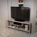 Comoda TV, Zena Home, Maldiv, 120x46 cm, PAL, Bej