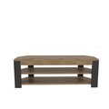 Comoda TV, Zena Home, Rita, 120x42x35 cm, PAL, Stejar Oud / Antracit