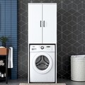 Dulap masina de spalat, Rani, KD110, 65x181 cm, PAL, Alb