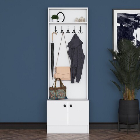 Cuier de perete, Rani, M16, PAL, Alb