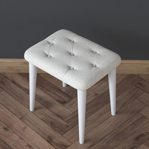 Scaun, Rani, BM101, 45x45x35 cm, PAL, Alb