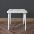 Scaun, Rani, BM101, 45x45x35 cm, PAL, Alb