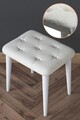 Scaun, Rani, BM101, 45x45x35 cm, PAL, Alb
