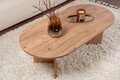 Masuta de cafea, Nordure, Sable, 119x40x60 cm, PAL, Maro