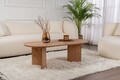 Masuta de cafea, Nordure, Sable, 119x40x60 cm, PAL, Maro