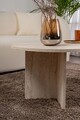 Masuta de cafea, Nordure, Sable, 119x40x60 cm, PAL, Travertin
