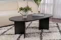 Masuta de cafea, Nordure, Sable, 119x40x60 cm, PAL, Negru