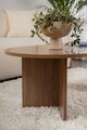 Masuta de cafea, Nordure, Sable, 119x40x60 cm, PAL, Maro