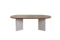 Masuta de cafea, Nordure, Sable, 119x40x60 cm, PAL, Nuc/Alb